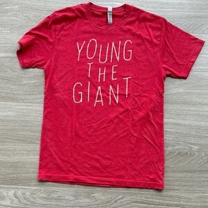 Young The Giant Red Graphic Tee